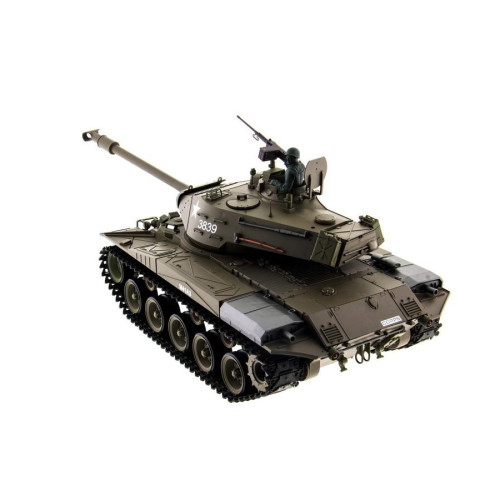 Танк на радиоуправлении 1:16 Heng Long Bulldog M41A3 с пневмопушкой и и/к боем (Upgrade) - изображение 5