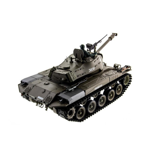 Танк на радиоуправлении 1:16 Heng Long Bulldog M41A3 с пневмопушкой и и/к боем (Upgrade) - изображение 8