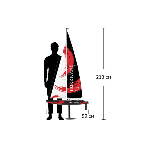 Яхта радиоуправляемая VolantexRC Hurricane 791-2 990мм RTR - изображение 14