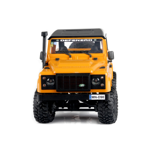 Машинка на радиоуправлении 1:12 MN Model Краулер D90 Defender полноприводный (желтый) - изображение 5