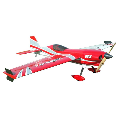 Самолёт радиоуправляемый Precision Aerobatics XR-61 1550мм KIT (красный)