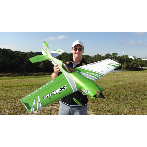 Самолёт радиоуправляемый Precision Aerobatics XR-52 1321мм KIT (синий) - изображение 10