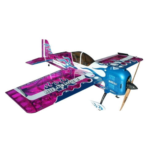 Самолёт радиоуправляемый Precision Aerobatics Addiction XL 1500мм KIT (фиолетовый)