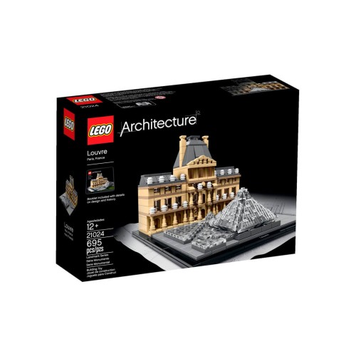 Конструктор LEGO Лувр 695 деталей (21024)