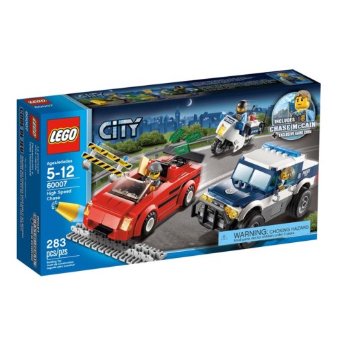 Конструктор LEGO Поліцейська гонитва 283 деталей (60007)