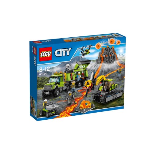 Конструктор LEGO Вулкан: розвідувальна база 824 деталей (60124)