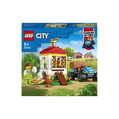 Конструктор LEGO Курник 101 деталей (60344)