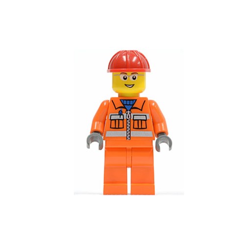 Конструктор LEGO Crane Operator - Male 1 деталей (cty0246-used)