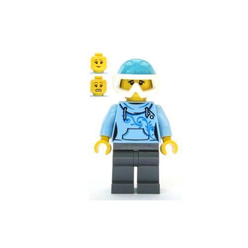 Конструктор LEGO Skier - Female 1 деталей (cty1088-used)