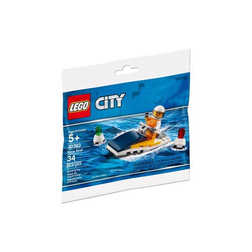 Конструктор LEGO Гоночний катер 34 деталей (30363)