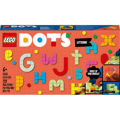 Конструктор LEGO Набір елементів&nbsp;DOTS. Літери 722 деталей (41950)