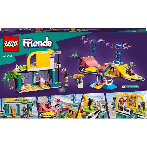 Конструктор LEGO Скейт-парк 431 деталей (41751) - изображение 9