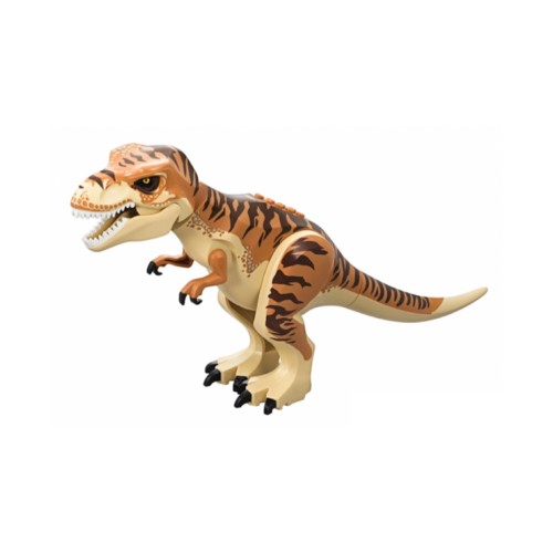 Конструктор LEGO T-Rex - Tan, Medium Nougat Back 1 деталей (TRex05-used)