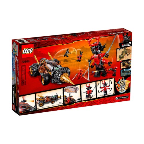 Конструктор LEGO Земляний бур Коула 587 деталей (70669) - изображение 5