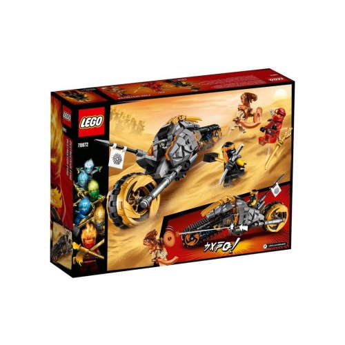 Конструктор LEGO Ралійний мотоцикл Коула 212 деталей (70672) - изображение 3