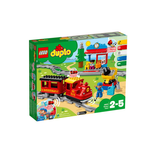 Конструктор LEGO Паровоз 59 деталей (10874)