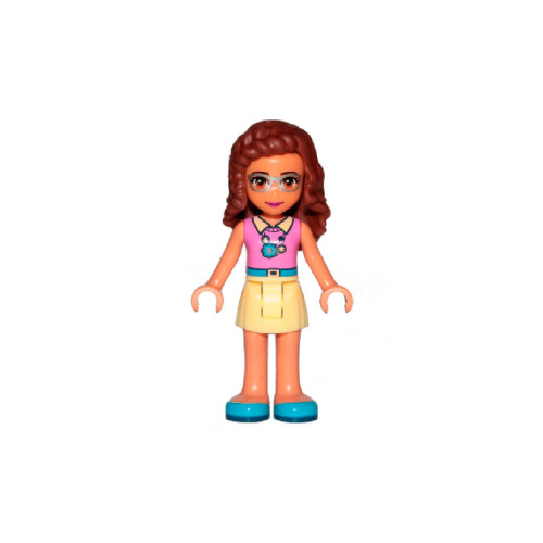 Конструктор LEGO Olivia, Bright Light Yellow Skirt, Dark Pink Top 1 деталей (frnd235)