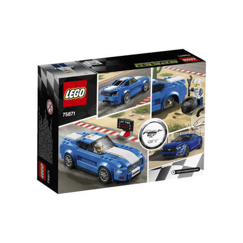 Конструктор LEGO Ford Mustang GT 185 деталей (75871) - изображение 5