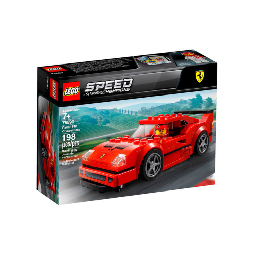 Конструктор LEGO Ferrari F40 Competizione 198 деталей (75890)