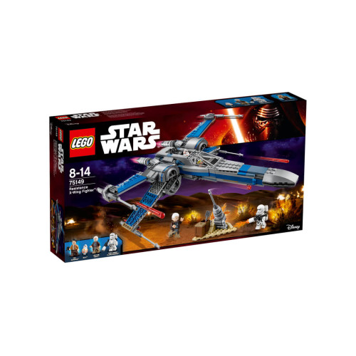 Конструктор LEGO Винищувач Опору X-Wing 740 деталей (75149)