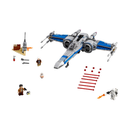 Конструктор LEGO Винищувач Опору X-Wing 740 деталей (75149) - изображение 2