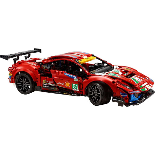 Конструктор LEGO Ferrari 488 GTE “AF Corse #51” 1677 деталей (42125) - изображение 4