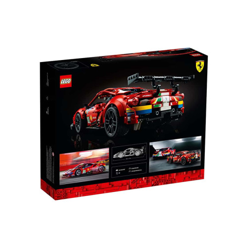 Конструктор LEGO Ferrari 488 GTE “AF Corse #51” 1677 деталей (42125) - изображение 8