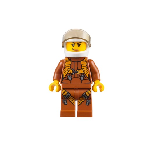 Конструктор LEGO Jungle Helicopter Pilot - Female 1 деталей (cty0794)